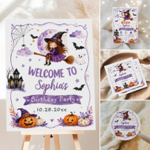 Whimsical Halloween Birthday