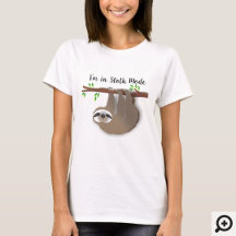 CUTE HAPPY HANGING SLOTH