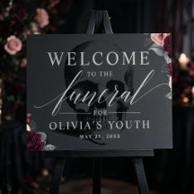Death to My 20s Floral Gothic Birthday Collection