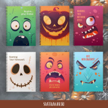Halloween Cute Monsters & Spooky Faces Gifts