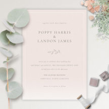 Blush Pink • Botanical Ash Leaf