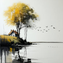 Autumn's Embrace: Landscape