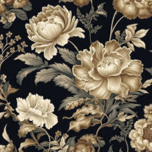 Flower Design Vintage Style Pattern