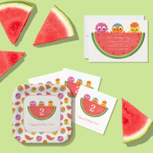 Noodle & Pals Watermelon Birthday Party