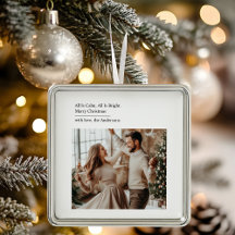 Minimal “All Is Calm, All Is Bright” Christmas 