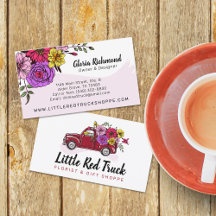 Little Red Truck Business Collection