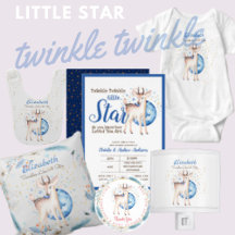 Twinkle Star Deer Baby Shower