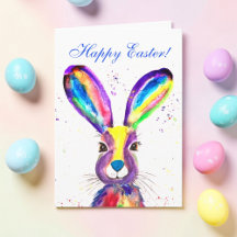 Easter bunny cards various