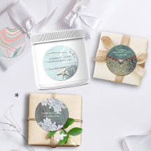 Promotional marketing packaging Business labels