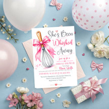 She's Been Whisked Away Bridal Shower Collection