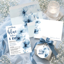 Something Blue Before I Do Floral Bridal Shower