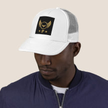Trucker Hat - Custom Monogram with Image - Part 1