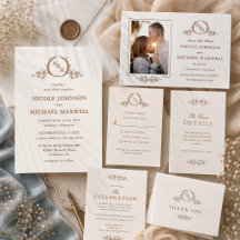 Charlotte Heirloom Letterpress Wedding Collection