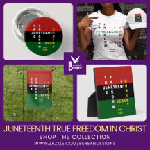 True Freedom in Christ Crossword JUNETEENTH Gifts