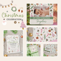 Cute Cozy Winter Whimsical Christamas Celebration