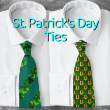 Ties, St. Patrick's Day
