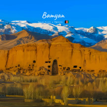 Bamyan, Afghanistan - Buddha Cliff Valley