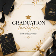 Graduation Invitations Cards