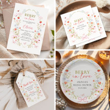 Berry In Love Strawberry Bridal Shower