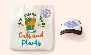 Shop personalised totes, ties, socks and more accessories