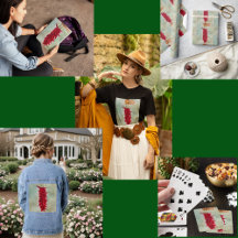 Watercolor Red Chile ristra