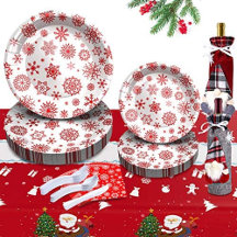 Stunning Christmas Paper Plates