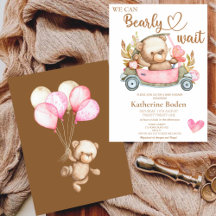 Teddy Bear Baby Bear Baby Shower 