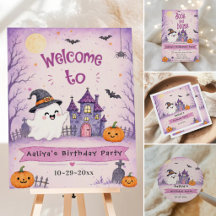 Boo Halloween Birthday Party