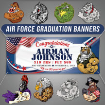 Air Force BMT Graduation Banners - Vinyl Outdoor