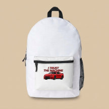 I Trust the Machine – NASCAR Racing Bags