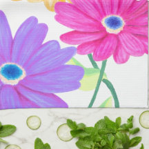 Trio of Joy: Bright Floral Expressions