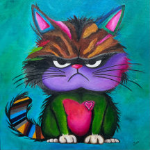 GRUMPY KITTY