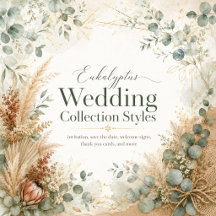Luxe Botanical Eucalyptus Wedding Harmony