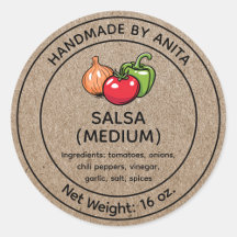 Kraft Style Canning Baking Homsteading Labels