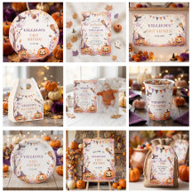 Spooky Pumpkin Halloween Birthday