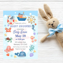 Baby Shower-Under the Sea Collection 