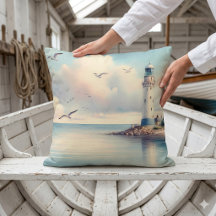 Peaceful Coastal Lighthouse Serenity Collection
