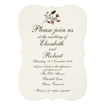 Pink Blossoms and Hummingbirds on Cream