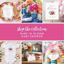 Baby in Bloom | Bright Floral Baby Shower
