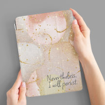 Rose Gold Watercolor Elegant Chic Marble