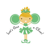 Cheerleader Birthday Party - Multiple Colors