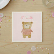 Watercolor boho sleepy bear