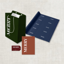 Minimal MERRY Holiday Collection 
