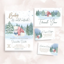 Winter Baby It's Cold Outside Baby Shower | BS77