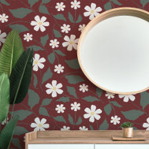 Scandi Boho Sweet Daisy Wallpaper