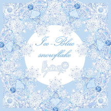 Ice Blue snoflake