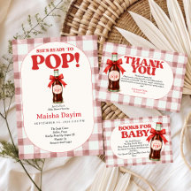 She's Ready to Pop Baby Shower Collection