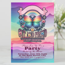 Out and Proud Gay Pride Party Supplies