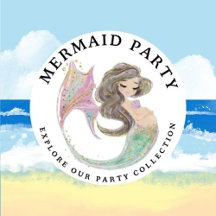 Mermaid Baby Shower. Under The Sea. Glitter