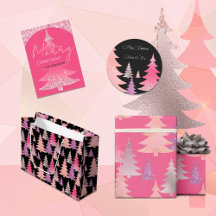 Glitter Pink Tree